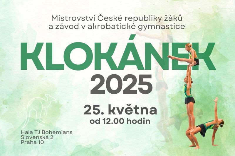 Pozvánka: MČR žáků a Klokánek 2025
